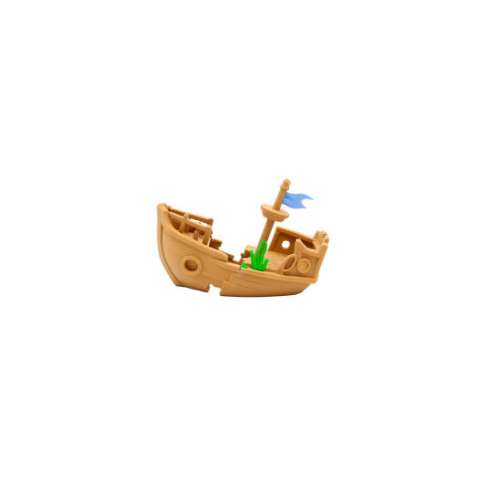 Bateau/épave avec son trésor LA FABRIQUE BORDELAISE