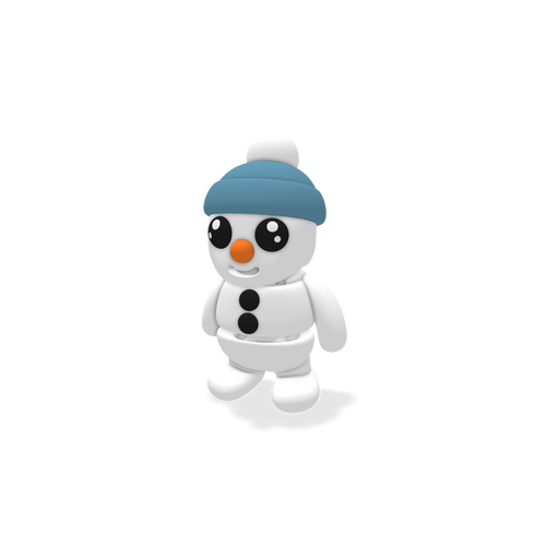 Spécial - Bonhomme de neige bleu LA FABRIQUE BORDELAISE