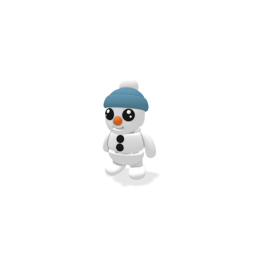 Spécial - Bonhomme de neige bleu LA FABRIQUE BORDELAISE